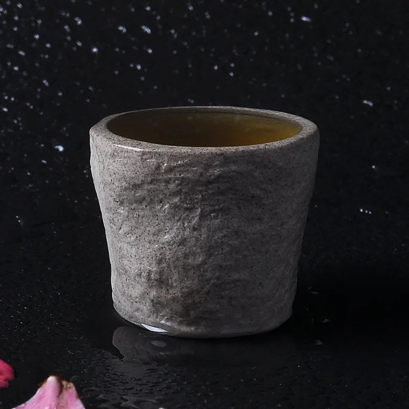 Cup Ручной работы имитация камня чайный набор, винтажный керамический чайник чашка фарфоровый китайский чайный набор кунг-фу, чайник для Пуэра, кружка - Цвет: Cup