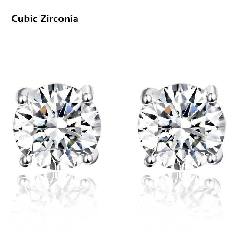 Женские серьги гвоздики из серебра 100% пробы с натуральным камнем|stud earrings|natural topaz