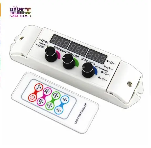 BC 350RF CV RGB светодиодный контроллер RF Беспроводная дистанционная ручка Поворотная