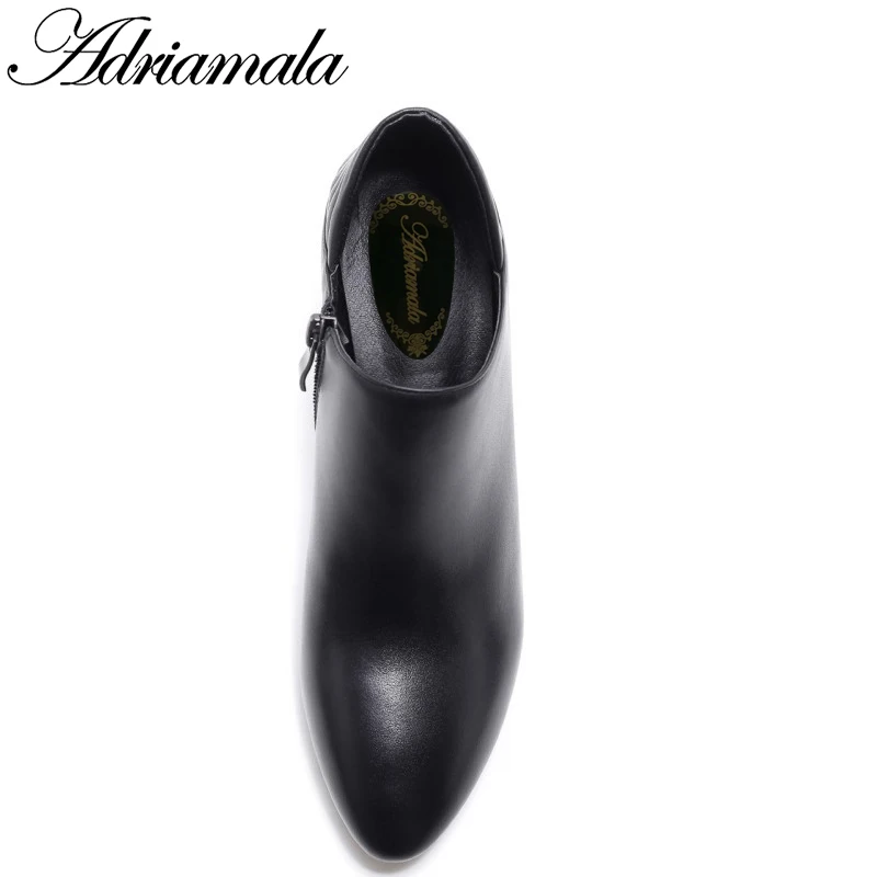 2017 Ботильоны из натуральной кожи для Для женщин осень Брендовая дизайнерская