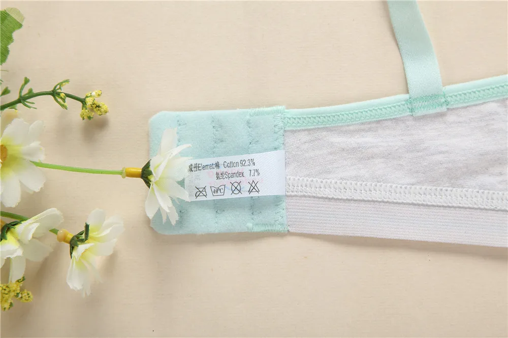 Тренировочный бюстгальтер для девочек подростков нижнее белье спортивный майка