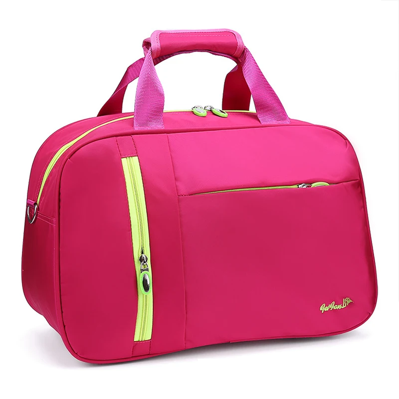 Women Gym Bags Solid Nylon Waterproof Handbag Ladies Large Capacity Bag High Quality wear-resistant Female | Спорт и развлечения