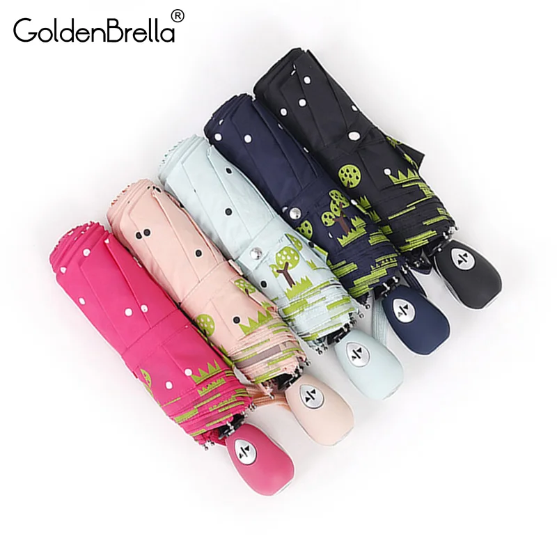 Брендовый качественный милый Зонт с оленем для дождливой погоды Женский