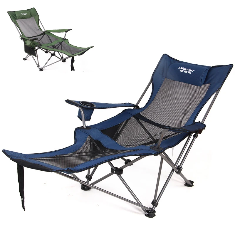 

Portable Backrest Outdoor Folding Recliner Portable Back Fishing Deck Chair Camping Leisure Stool Lunch Break Beach Can Lie Down