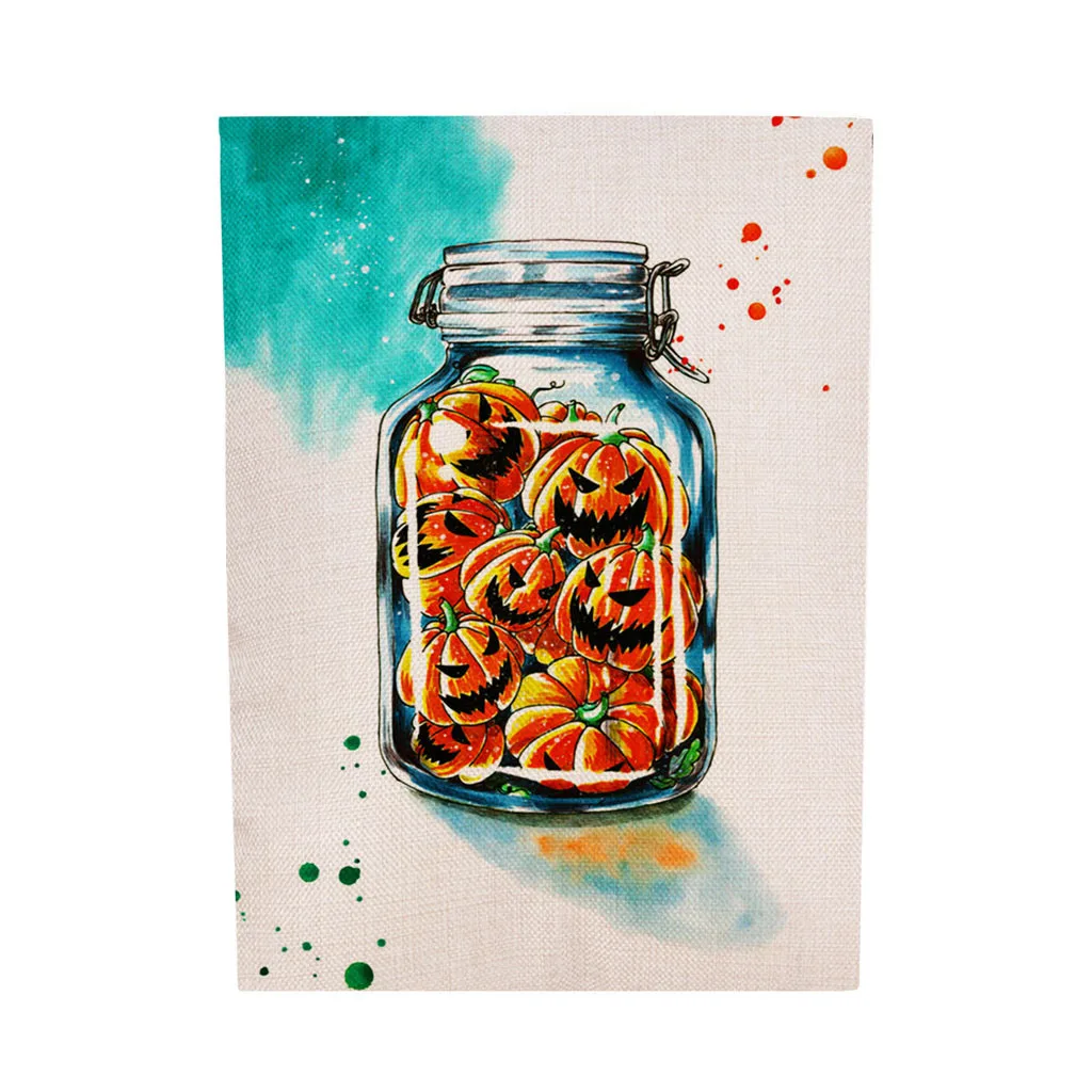 Сезонные садовые флаги двухсторонние праздничные декоративные газон флаг для