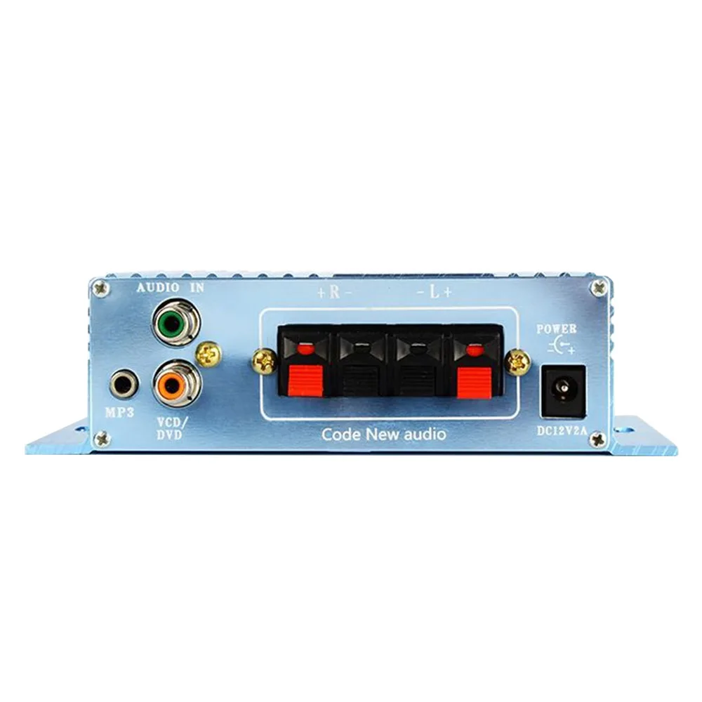 AOSHIKE A6 40 Вт мини усилитель аудио 2 0 канальный Hi Fi стерео мощности для мотоцикла