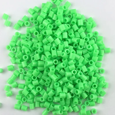 1000 шт./пакет 5 мм Perler/Хама бусины пазл, игрушки для детей perler образования игрушки "Сделай своими руками" 3D головоломка PUPUKOU бусины - Цвет: 15