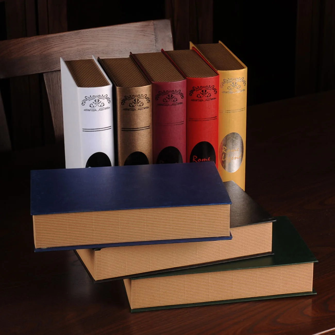 10 шт. Книга Европейский Рим моделирования книги реквизит фотографии Поддельные