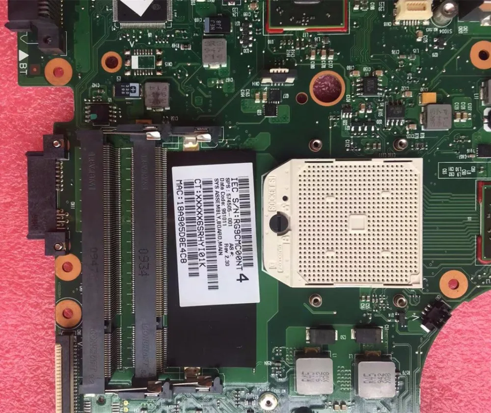 Для материнской платы ноутбука hp 574505-001 подходит для 4415 S AMD Встроенная Материнская плата полностью протестирована хорошая работа