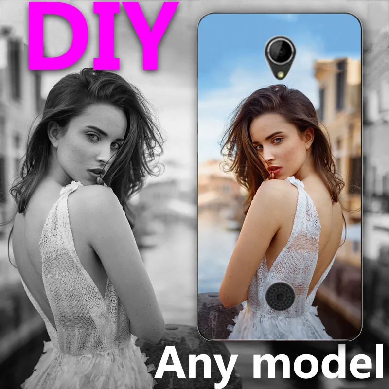 Чехол из ТПУ с именем на заказ для Acer Liquid Zest 4G Z528, искусственный силиконовый чехол для Acer Liquid Zest Z525, мягкий чехол