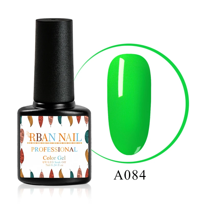 EEM30084 RBAN NAIL 7 мл УФ-гель для ногтей чистый полуперманентный лак верхнее покрытие УФ светодиодный Гель-лак замочить ногтей художественный Гель-лак для ногтей - Цвет: EEM30084