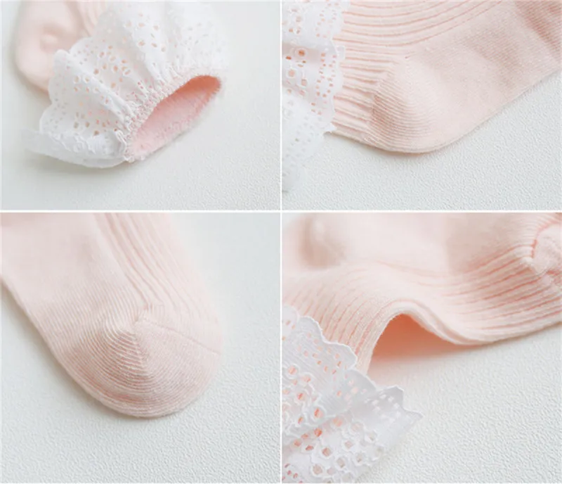 Pudcoco/модные детские аксессуары красивые хлопковые носки принцессы в стиле ретро