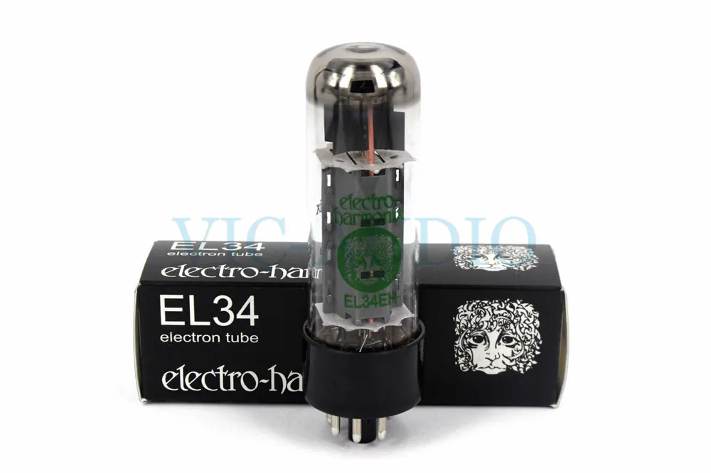 1 шт. русская трубка новинка электрогармоникс EL34 EL34EH замена 6CA7 6P3P EL34B 6V6 6L6 Z