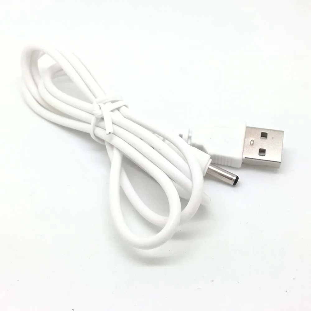 10 шт. Белый USB 3 5 а штекер к мм Цилиндрический разъем В DC зарядный кабель питания |