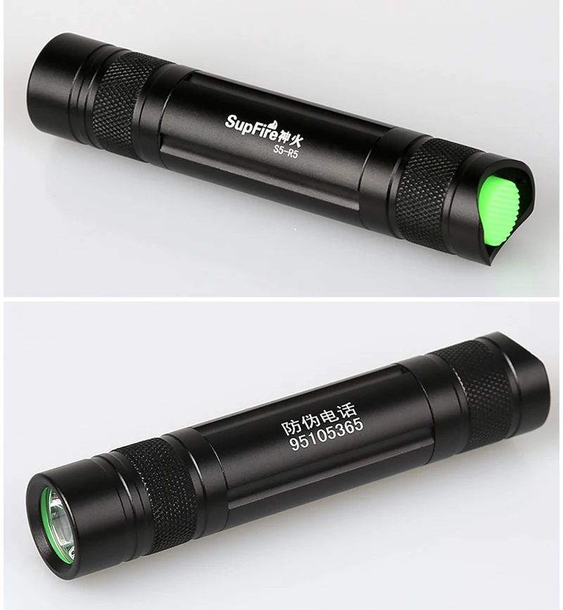 Светодиодный фонарик Supfire S5 R5 Linterna светодиодный фонарь руки факел мини свет для Sofirn Nitecore безошибочный Olight Фонари A038