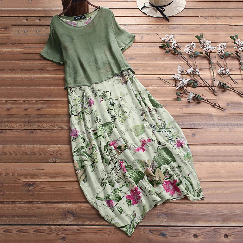 Женское платье + топы женская летняя повседневная блузка с коротким рукавом и