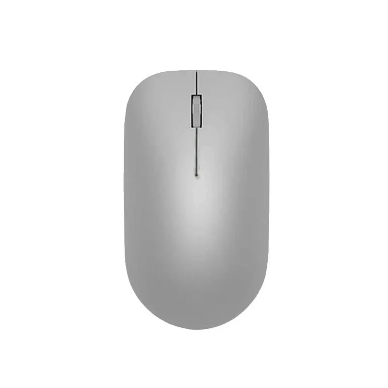 Gray Mouse Беспроводная мышь Bluetooth 4,0 Бесшумная перезаряжаемая оптическая компьютерная тонкая 1200 точек/дюйм игровая мышь для ПК huawei ноутбука рабочего стола - Цвет: Gray Mouse