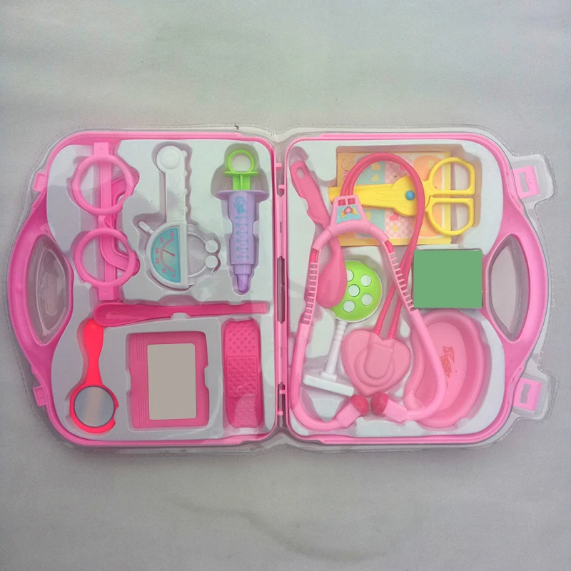 Doctor Play Set Toys For Boys Children'S Suitcases Stethoscope Toy Kit Kids Medical Kits Child Suitcase | Игрушки и хобби