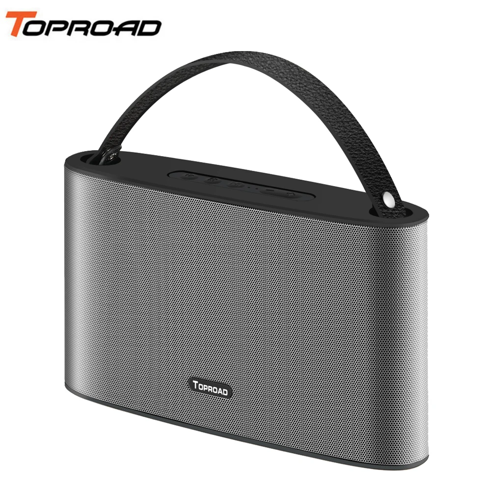 TOPROAD 20 Вт Bluetooth динамик 3000 мАч power Bank портативный супер бас беспроводной большой s