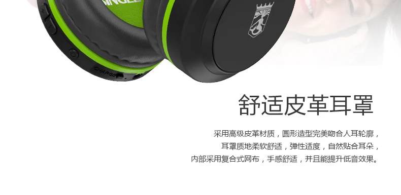 Bingle FB200 Bluetooth беспроводной/проводной двойной режим NFC шумоподавление супер бас DJ монитор Музыка гарнитура наушники ж/микрофон