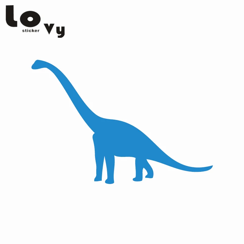 2 шт. забавная бронтозавр виниловая Автомобильная мультяшная наклейка Животное