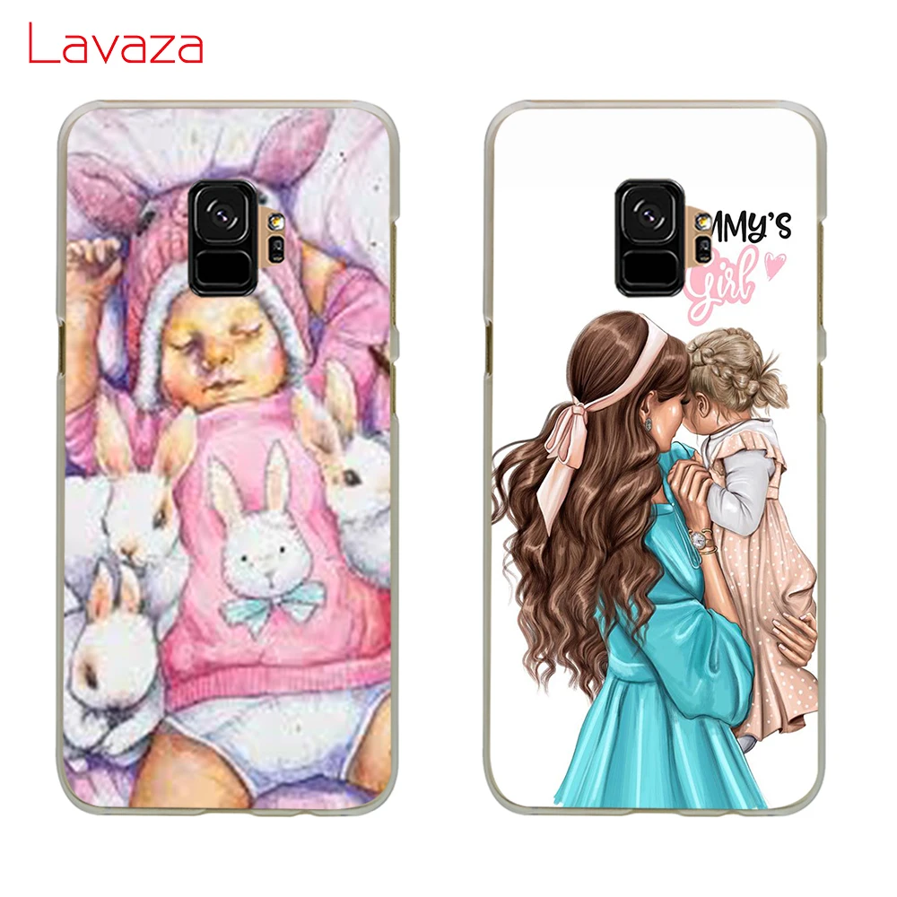 Твердый чехол для телефона Lavaza с черными и коричневыми волосами Samsung Galaxy A10 A30 A40 A50