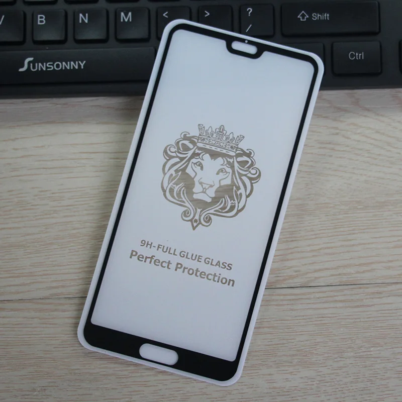 Для huawei P20 Pro две прочные Закаленное стекло пленка 9H 2.5D полное покрытие протектор