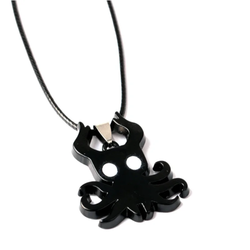 Полые рыцарские полые ключи ожерелье из сплава осьминога для друзей подарки на