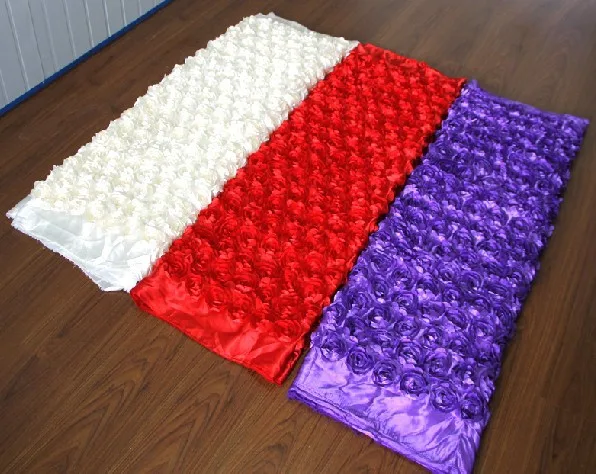 Бесплатная доставка объемное белое тканевое платье с розами для свадебного