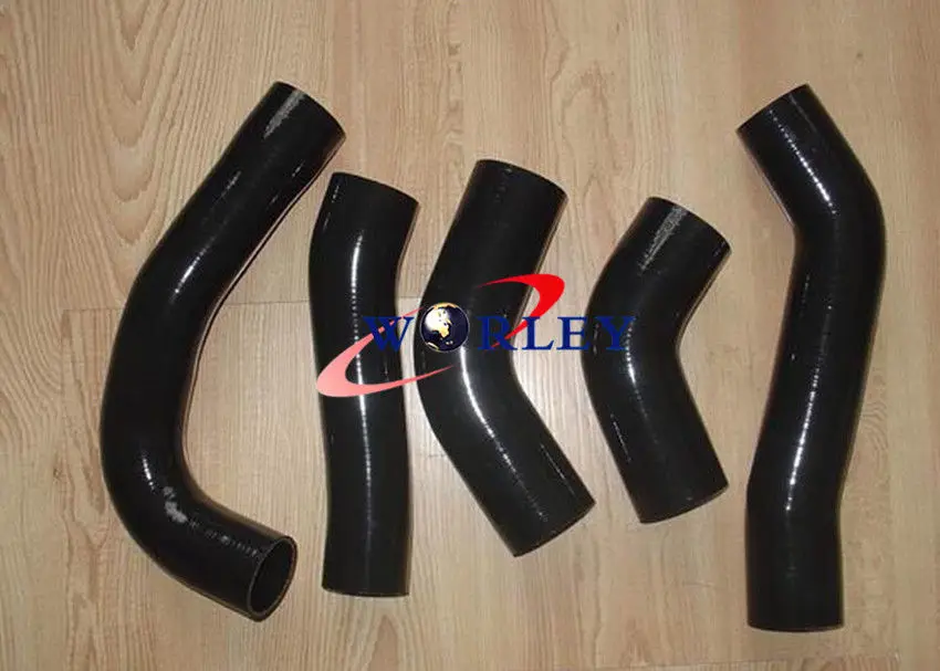 

Silicone INTERCOOLER TURBO Hose For TOYOTA SUPRA MK3 MA70 BLACK