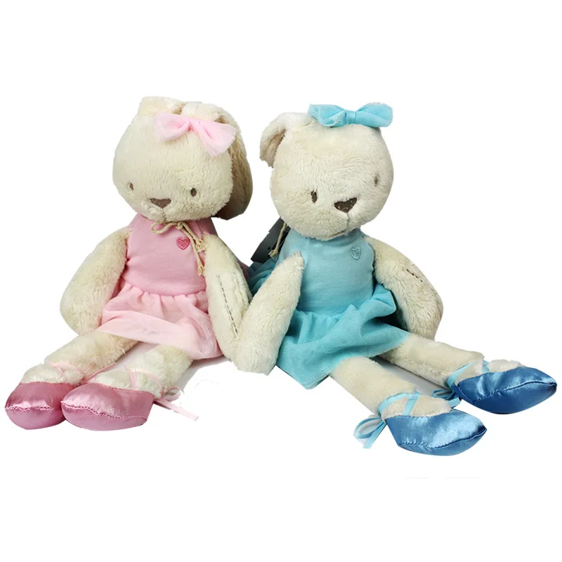 Новое поступление розовый синий кролик куклы банни Rabit игрушки Manibeby мягкие
