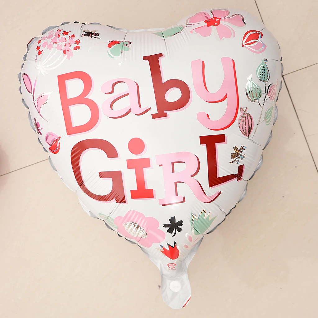 5 шт./компл. Симпатичные воздушные шары из фольги Baby Shower украшение для первого дня