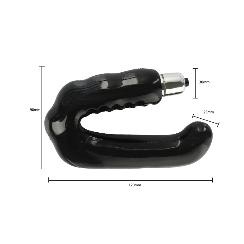 U-образный Анальный Вибратор Анальная пробка стимулятор простаты G spot массаж