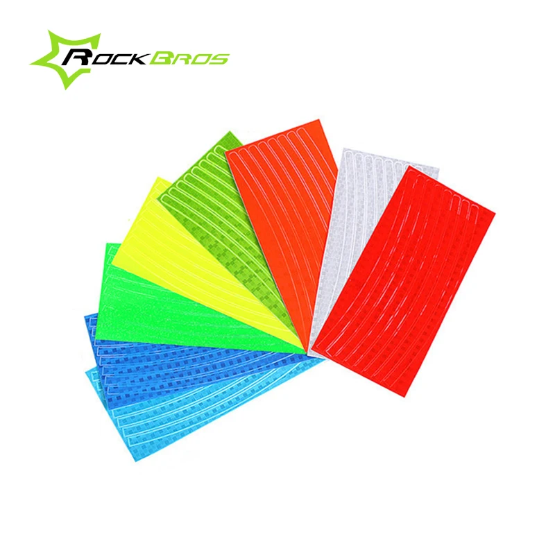 ROCKBROS 12 шт. Велосипедное колесо светоотражатель Светоотражающая фара для езды на