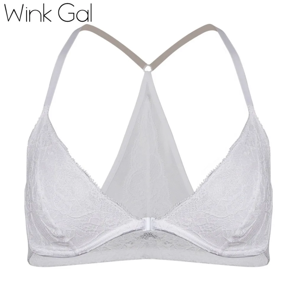 Подмигивание Гал новые модные пикантные Для женщин Кружева цветочные Bralette для