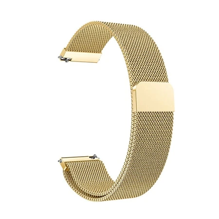 Gold 20 мм металлический Wirst ремешок для Garmin Vivoactive3 3 Смарт-часы Сменные ремни для Garmin Vivoactive3 3 HR Forerunner 645 - Цвет: Gold