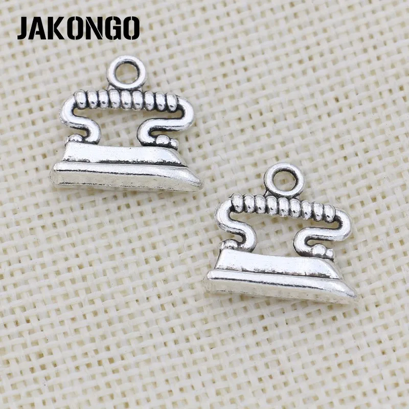 JAKONGO тибетская Посеребренная Железная Подвеска для изготовления ювелирных