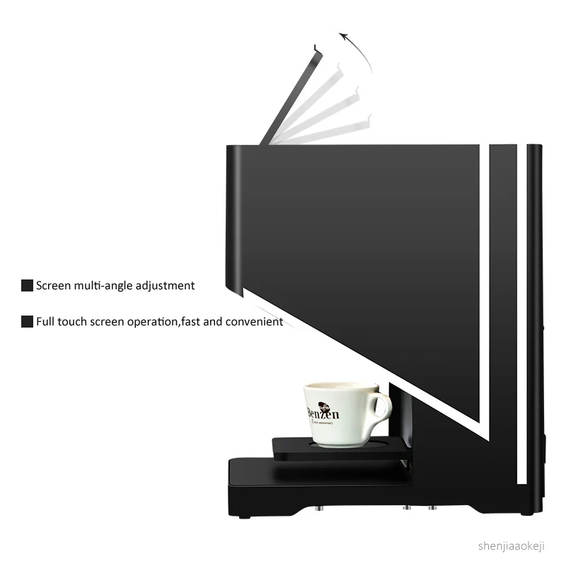 Автоматическая Цветочная кофемашина с сенсорным цветным экраном 220 В | Бытовая