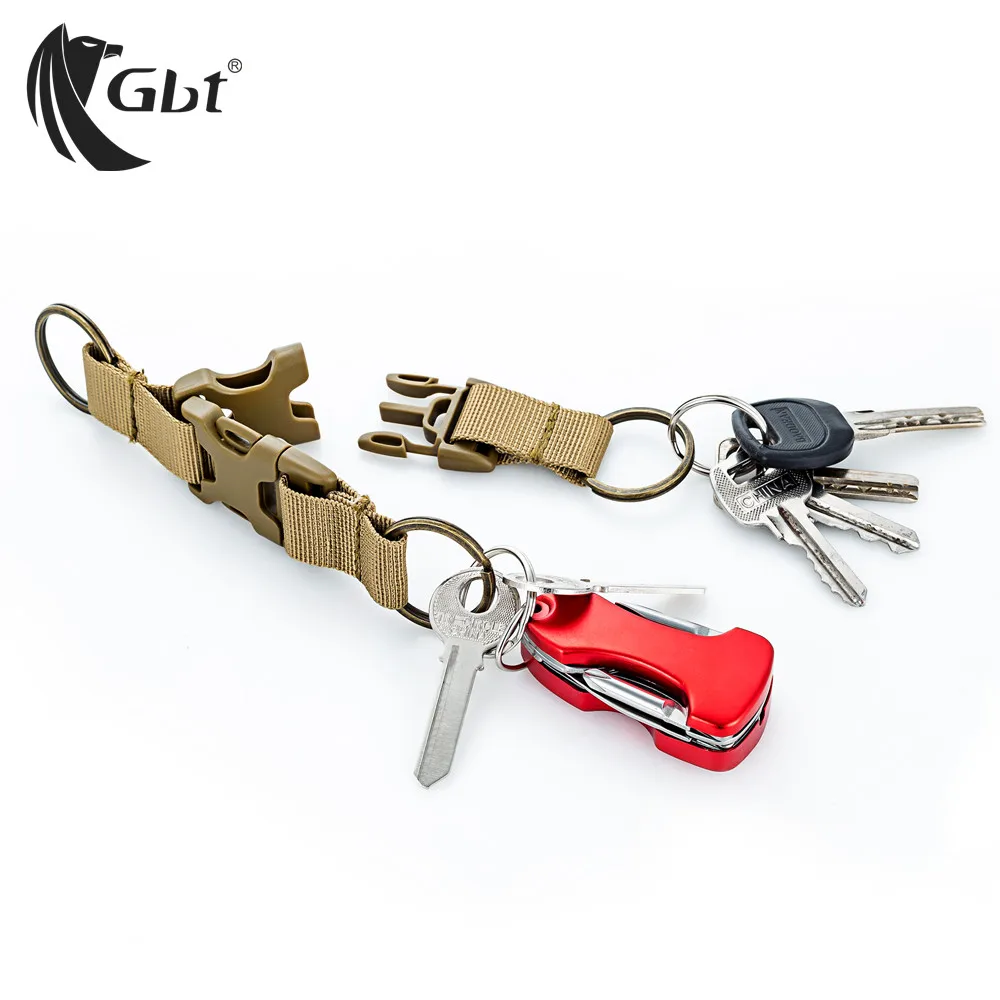 Уличное тактическое снаряжение нейлоновая лента с тремя кольцами пряжка ремень