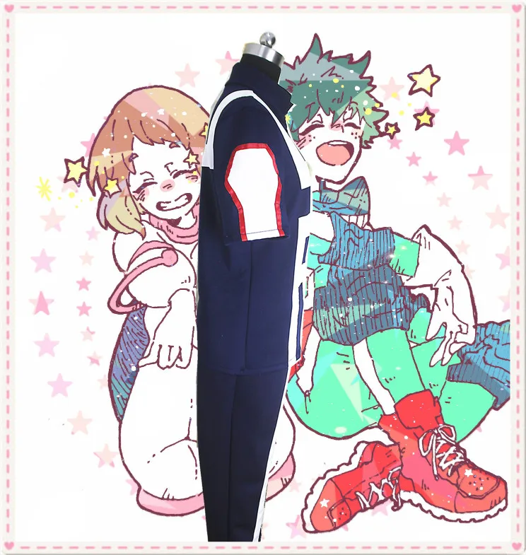 Boku no Hero Academy Bakugou Katsuki/Iida Tenya/Todoroki Shouto, костюм для косплея, спортивная одежда My Hero Academy