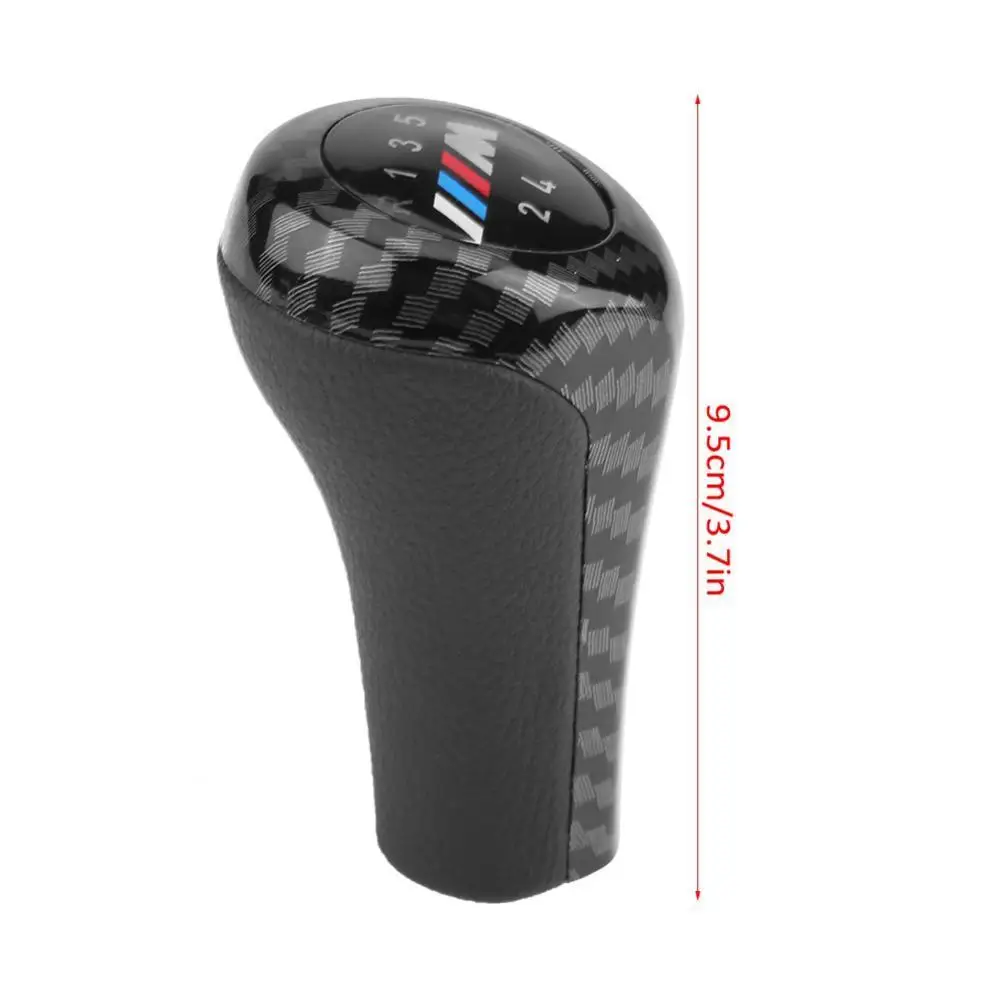 Углеродное волокно 5 скоростей рукоятка для рычага переключения передач BMW 3 7 M E36