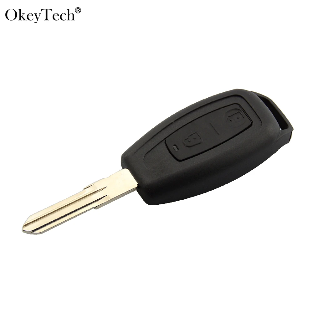Okeytech Новый Стайлинг Сменный Чехол для автомобильного ключа с 2 кнопками