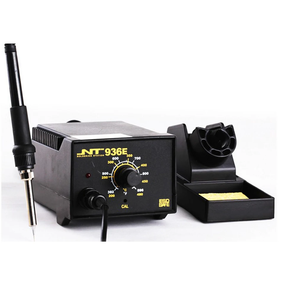 Регулируемая Пайка для телефона NT 936E, электронный инструмент для открытия и ремонта телефона, набор наконечников, свинцовый оловянный провод Регулируемая Пайка для телефона NT 936E, электронный инструмент для открытия и ремонта телефона, набор наконечников, свинцовый оловянный провод