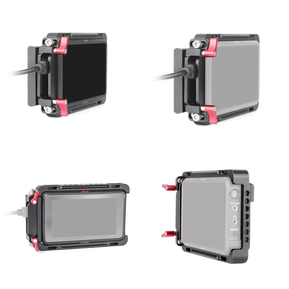 Клетка для монитора с солнцезащитным козырьком Atomos Ninja V 5 &quot4K HDMI 1/4'' 3/8