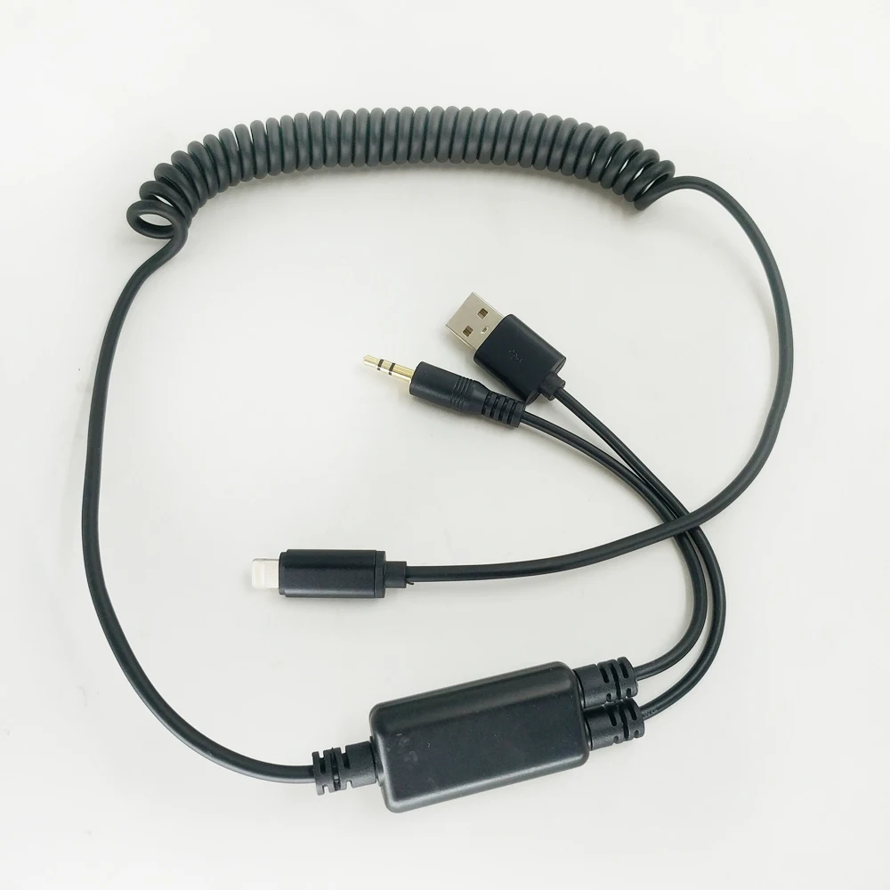 Biurlink автомобильный AUX-in USB Интерфейс удлинитель аудио зарядки провода Y стиль