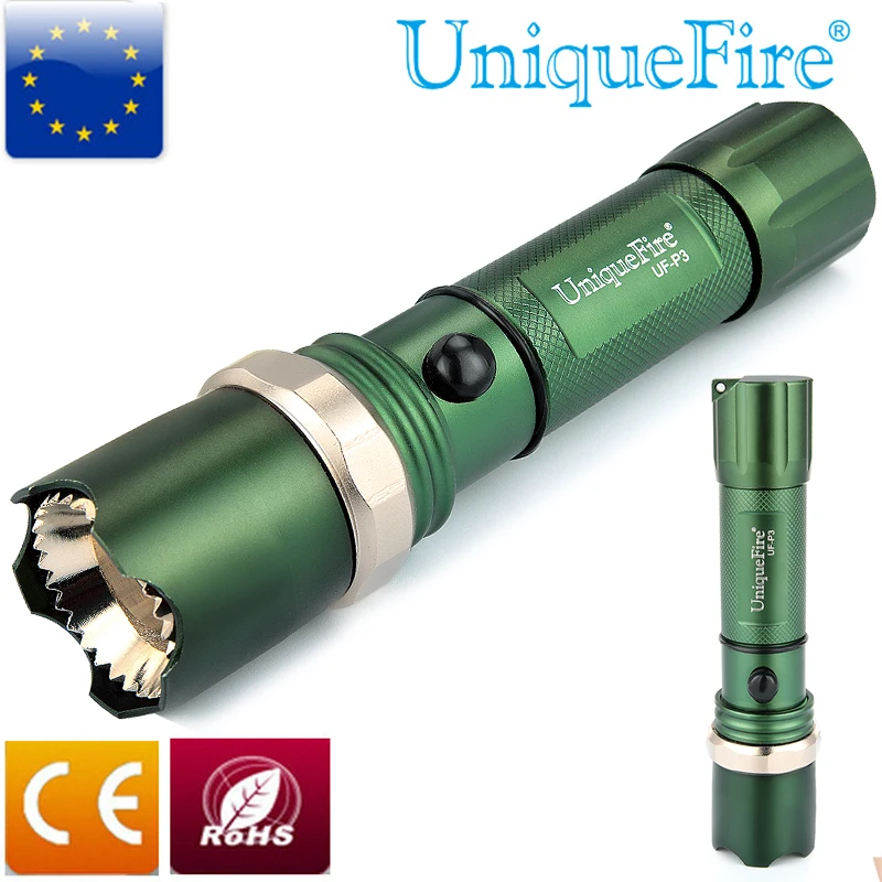 

Новое поступление, фонарик UniqueFire с XML U2, 1200 лм светодиодный од для 3 * AAA или 1*18650, литий-ионный аккумулятор для ночной охоты, кемпинга