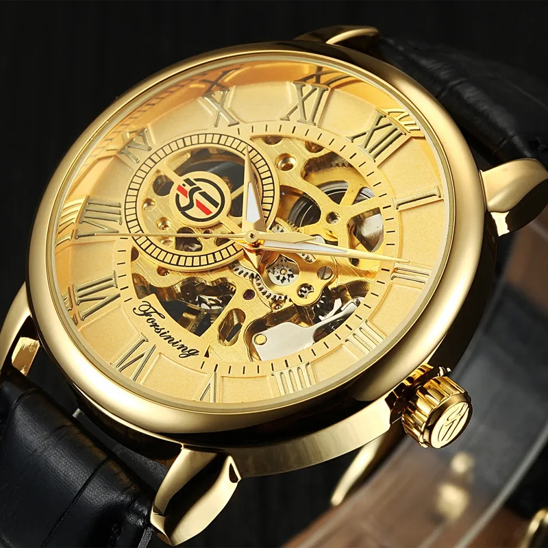 Часы forsining Skeleton