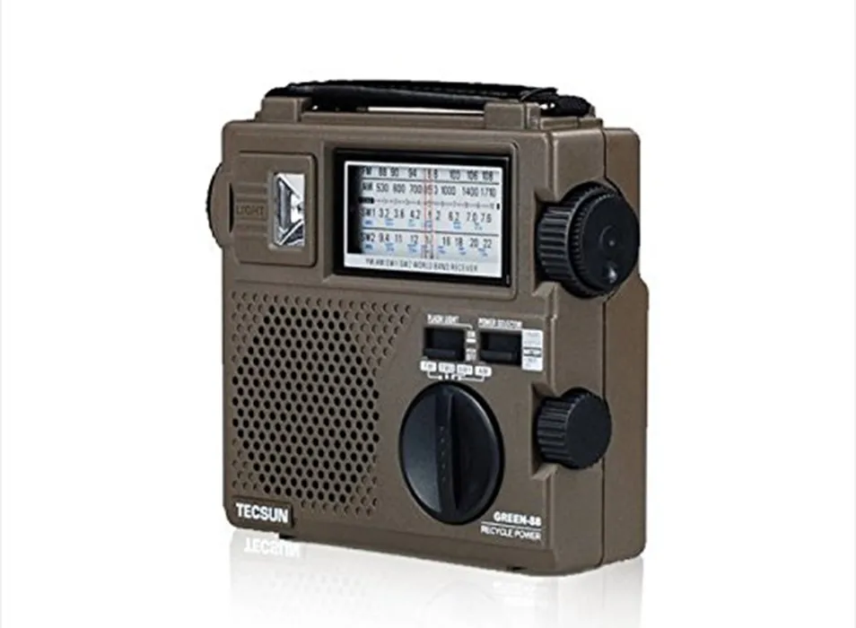 TECSUN GR 88 88P цифровой радиоприемник аварийный светильник радио &quotДинамо&quot Ручной