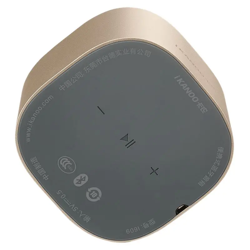 IKANOO заряженный золотой сплав I 609 Bluetooth 4 0 портативная карта сабвуфер маленькие