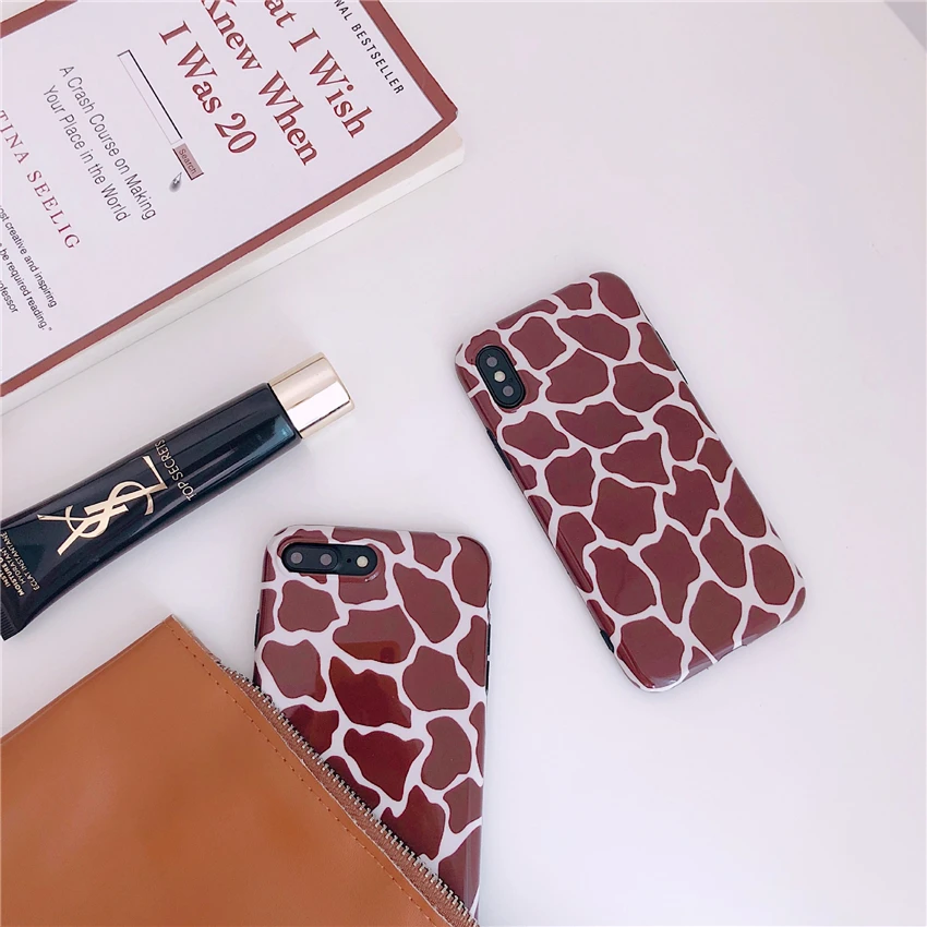Sexy Glitter Leopard Phone Cases For iPhone 6 6S Plus Luxury Smooth Soft TPU Back Cover 7 8 X |